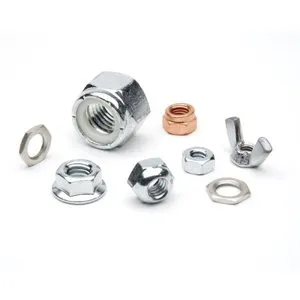 Hex nuts, flange nuts, lock nuts and washers