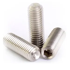 Stainless socket set screws