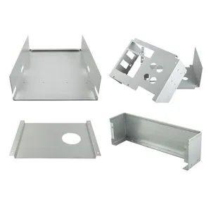 Stamped sheet-metal enclosures and covers