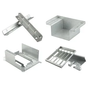 Stamped sheet-metal brackets and channels